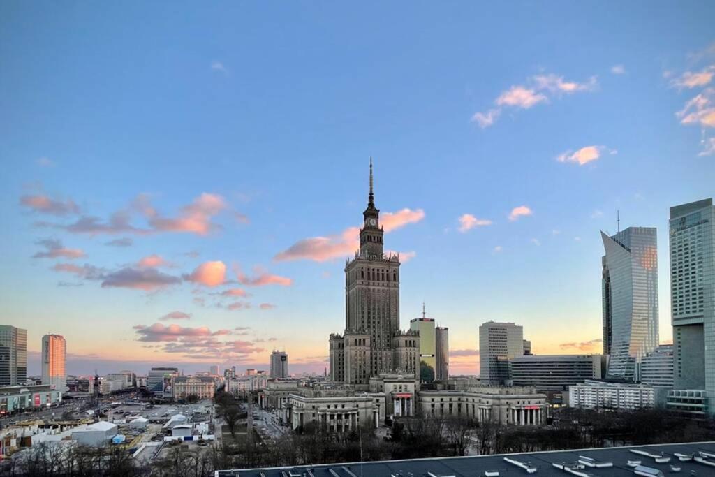 Super Apartament Brown 2X Metro Nowy Wifi Netflix Spotify Panorama Miasta ワルシャワ エクステリア 写真