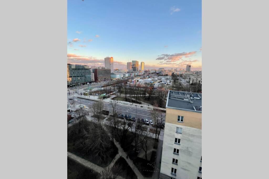 Super Apartament Brown 2X Metro Nowy Wifi Netflix Spotify Panorama Miasta ワルシャワ エクステリア 写真