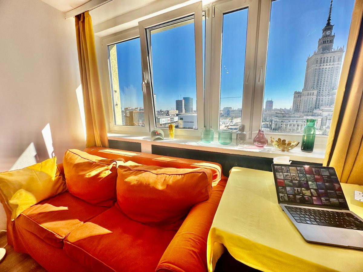 Super Apartament Brown 2X Metro Nowy Wifi Netflix Spotify Panorama Miasta ワルシャワ エクステリア 写真