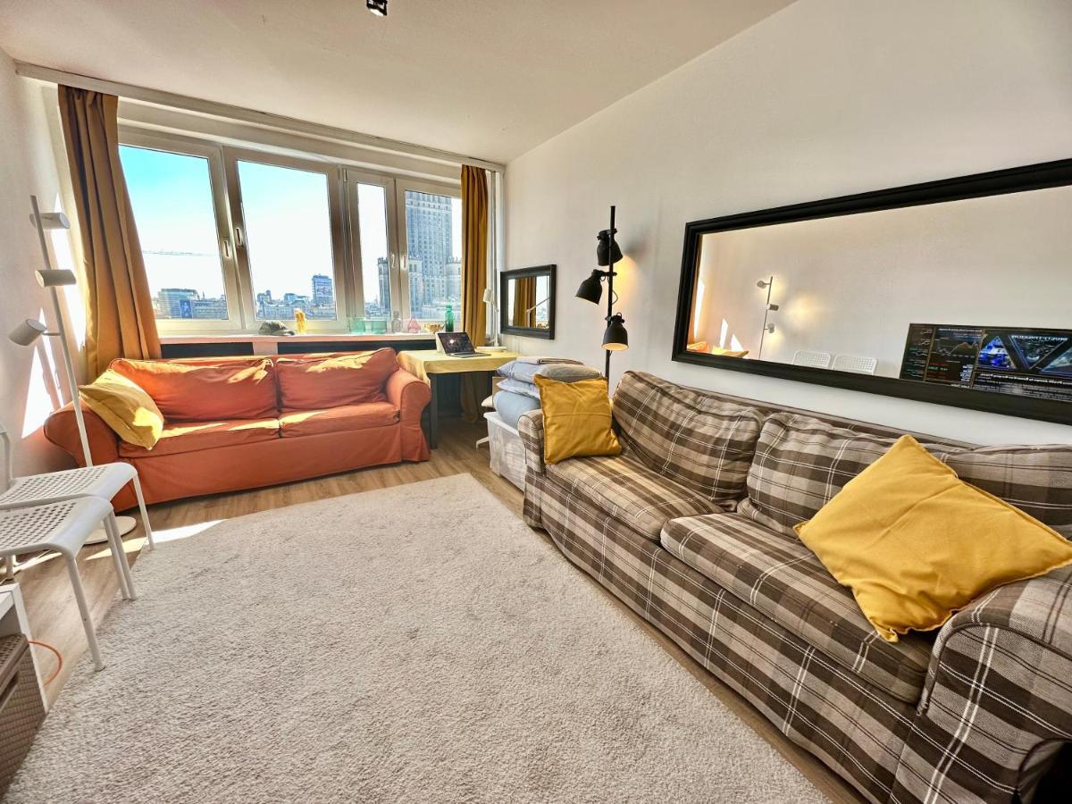 Super Apartament Brown 2X Metro Nowy Wifi Netflix Spotify Panorama Miasta ワルシャワ エクステリア 写真