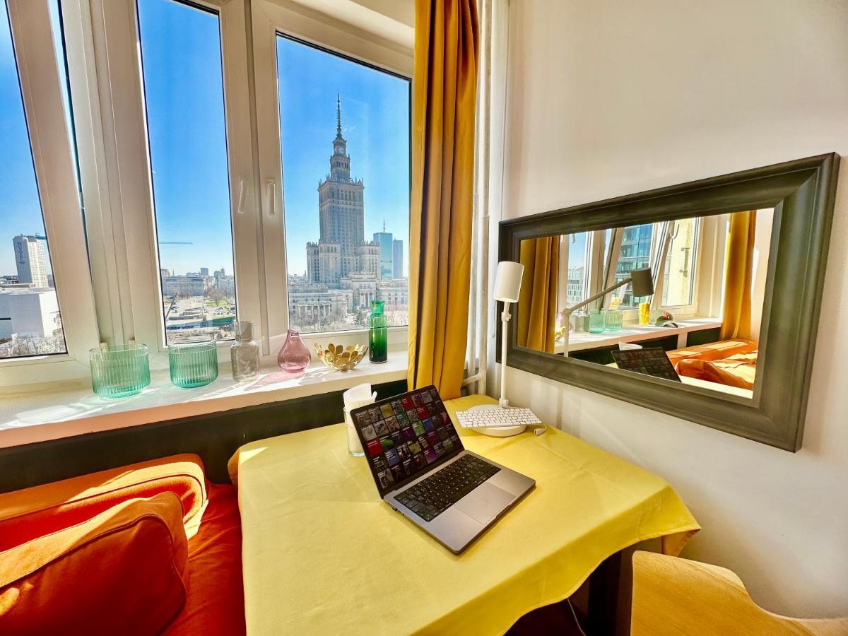 Super Apartament Brown 2X Metro Nowy Wifi Netflix Spotify Panorama Miasta ワルシャワ エクステリア 写真
